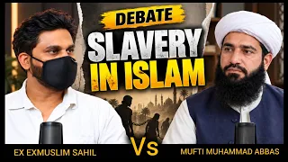 Ex-Exmuslim Sahil Vs Mufti Muhammad Abbas 🔥 LIVE DEBATE on Slavery in Islam!