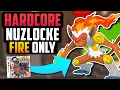 CAN I BEAT A POKEMON PLATINUM HARDCORE NUZLOCKE WITH ONLY FIRE TYPES Pokemon Challenge