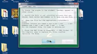 Visual Basic 2010 Express Tutorial 17 SpeakABCs Overview SpeakABCs 1 11