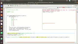 metric unit converter in python 3