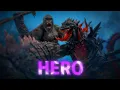 Download Lagu EVOLVED GODZILLA VS SINISTER SHIN GODZILLA PART 2- Hero( Original song by @Skillet