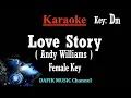 Download Lagu Love Story (Karaoke) Andy Williams Female key Dm