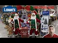 Lowes Christmas Decorations 2023 Walkthrough of Christmas Decor at Lowes
