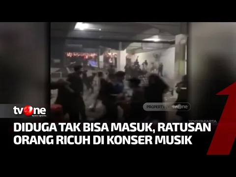 Konser Musik di Yogyakarta Diwarnai Kericuhan, Ternyata Ini Alasannya