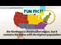 The 5 regions of the United States
