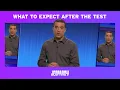 Jeopardy Insiders Tips What to expect after the test JEOPARDY