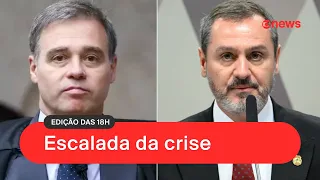 Decisão do ministro André Mendonça de afastar diretor-geral da PF escala crise