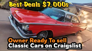 All Available For Sale By Passionate Owners On Craigslist at 7 000s