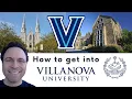 How to get into Villanova University