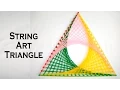 String Art Patterns - How To Make String Art Triangle Pattern