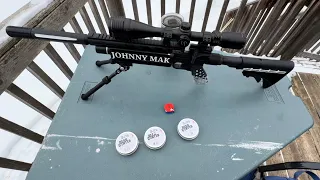 umarex notos testing jts dead center pellets at 40 yards