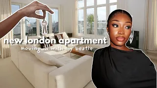 new london apartment tour moving vlog unpack with me leanne savannah