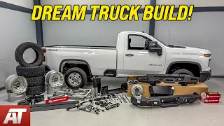 Surprising our EMPLOYEE with His Dream Truck Build Full Transformation 2024 Chevy Silverado 2500