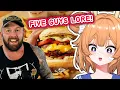Most GANGSTER Burger Place - Five Guys Burgers Fries mipyun reacts to The Fat Files