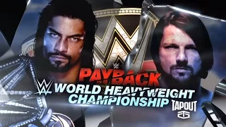 wwe payback 2016 highlights hd wwe attitude v2 game 