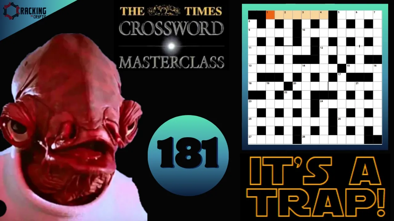 Times Crossword Masterclass 31st July 2026: It's A Trap!!