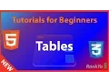 Table - html5 CSS Course