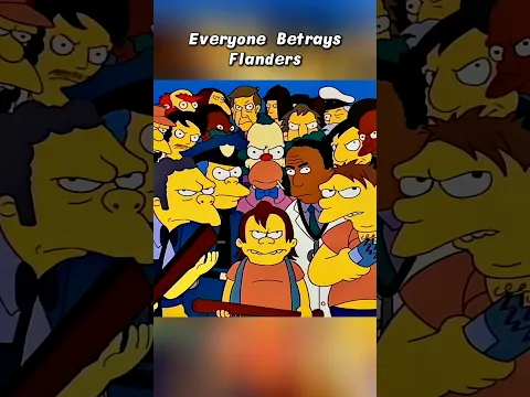 Everyone Betrays Flanders #simpsons #shorts