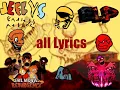 Lagu All Lyrics In All Mods By Jeffy's Endless Aethos (revivals and remakes) Remastered!