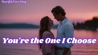  youre the one i choose heartfelt love song official music video 2025 