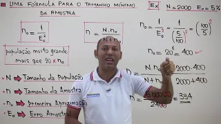 COMO CALCULAR O TAMANHO DA AMOSTRA