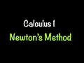 Calculus 1 Newton s Method Section 4 8 Math with Professor V