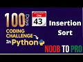 Day 43 100 Days Coding Challenge in Python