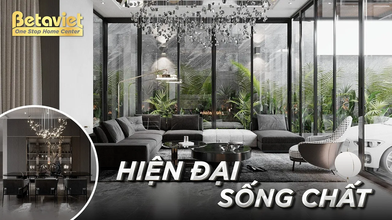 Khám phá thiết kế nội thất biệt thự hiện đại KĐT Vinhomes Ocean Park