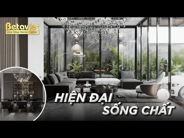 Khám phá thiết kế nội thất biệt thự hiện đại KĐT Vinhomes Ocean Park