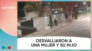 Delincuentes DESVALIJARON una CASA donde vivía una MUJER y su HIJO #BuenTelefe