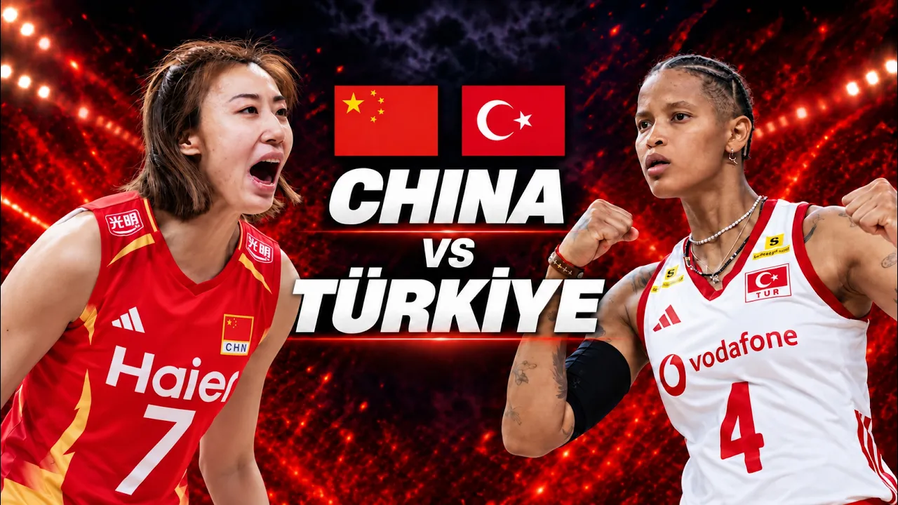 China vs Türkiye Epic Volleyball Battle Highlights