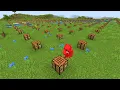 Minecraft But Every Block I Place Copies Everywhere