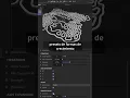 Capsula C4D Spline grow difusion