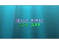 iOS Objective C Creating a Hello World App