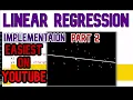 Linear Regression Implementation Python in Hindi Part 2 Easiest Machine Learning