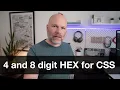 CSS HEX transparency WITHOUT Sass