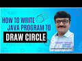 Circle Graphics in the Java Program