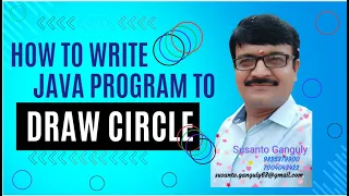 Circle Graphics in the Java Program
