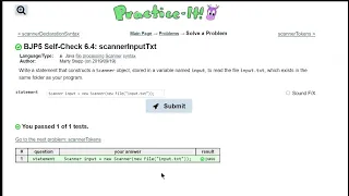 Java Practice It 6 4 scannerInputTxt file processing scanner syntax