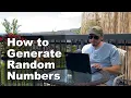 How does your computer generate random numbers