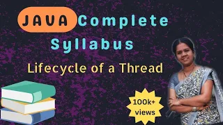 Life cycle of a Thread 43 java course in telugu