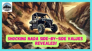 SHOCKING NADA SIDE-BY-SIDE VALUES REVEALED NADA UTV VALUES