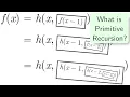 What is Primitive Recursion