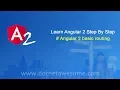 Basic Routing in Angular 2
