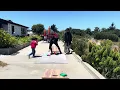 Family time at Air Bnb in Los Osos SLO CA