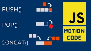 JavaScript Array Methods push pop concat Motion Code