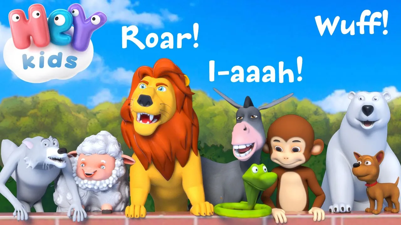 Tiergeräusche Für Kinder lied | Kinderlieder zum mitsingen - HeyKids Deutsch Tiergeräusche Für Kinder lied | Kinderlieder zum mitsingen - HeyKids Deutsch