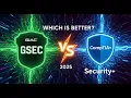 GSEC vs Security Which Cybersecurity Certification Is Better in 2025 Full Comparison
