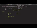 Lecture 10e Example Problem - Euler Method for Second Order ODE