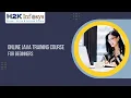 Java Training Classes Java Course For Beginners Java Course H2k Infosys Free Demo